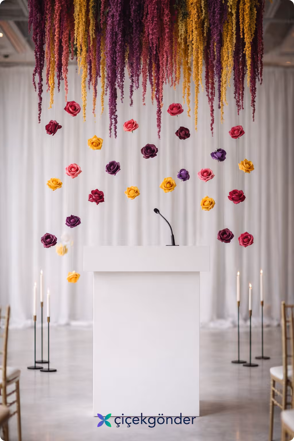 Nikah Masası Modelleri & Nikah Kürsüsü Süsleme