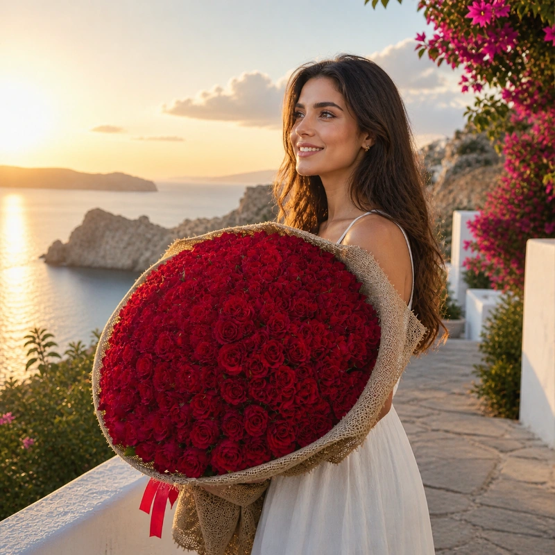 501 Kırmızı Gül Buketi